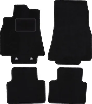 Immagine prodotto di Tappetini in velluto nero per: Mercedes Classe A W169 berlina (2004-2012)