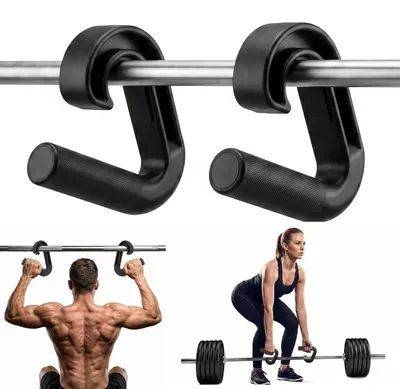 Image de Omgoods - Lot de 2 poignées de musculation pour tractions et entraînement