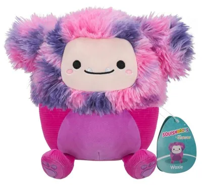 Produktbild von Squishmallows Squisharoys - Woxie der Bigfoot 19 cm, offizielles Jazwares Plüsch, superweiches Kuscheltier - Seltenes Modell 2024