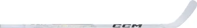 A hockey stick on a white background.