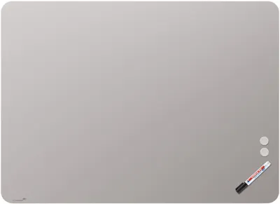 Immagine prodotto di Legamaster 7-104254 RC lavagna in vetro opaco 90 x 120 cm, grigio caldo, con angoli arrotondati