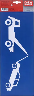 Immagine prodotto di Adesivo Carpoint Regolamento rimorchio stradale 33,5x14 cm
