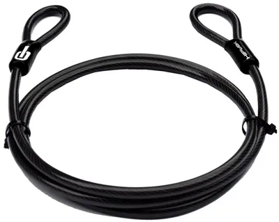 Produktbild von Hiplok 2MC Auxilary Cable, Kabelschloss, Schwarz, Stahl, 2000 mm, 1 cm