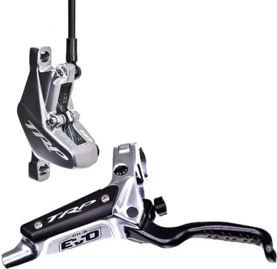 Produktbild von TRP DH-R EVO HD-M846 Hydraulische Scheibenbremse Silber - 4-Kolben Downhill B...
