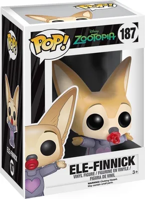Produktbild von Disney Zootopia - Ele-Finnick 187 - Funko Pop! - Vinyl Figur