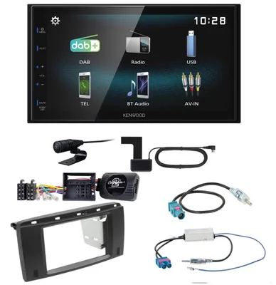Produktbild von Kenwood DMX-125DAB USB MP3 Bluetooth Digitalradio Einbauset für Mercedes R W251