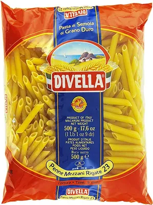 Produktbild von Nudeln Penne Mezzani Rigate 23 500g - Divella
