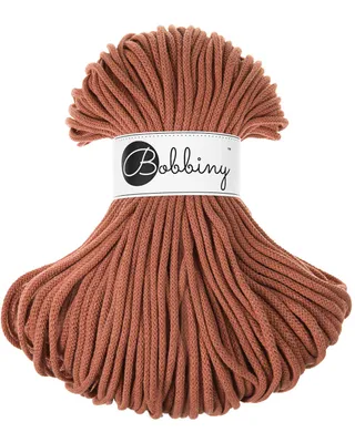 Produktbild von Bobbiny Premium 5 mm 100 m Terracotta Šňůra