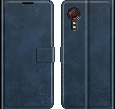 Produktbild von Samsung Galaxy Xcover 5 Hülle - Coverup Deluxe Klapphülle - Blau