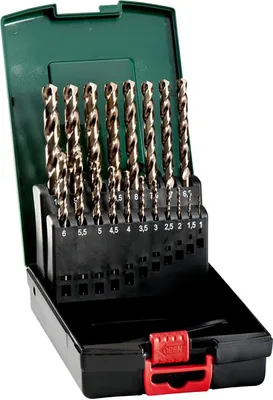 Produktbild von Metabo HSS-Co Kunststoffkassette SP - 19 teiliges Set