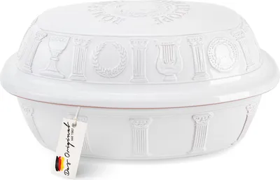 Produktbild von Römertopf Bräter 50 Jahre JUBILÄUM Weiß für 6-8 Personen