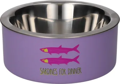 Produktbild von Gift Company Futternapf Love Pets Sardines for Dinner (17cm)