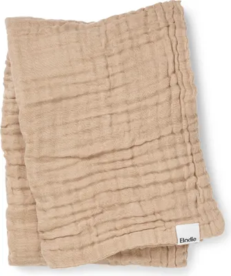 Produktbild von Elodie Details Crinkled Blanket - Blushing Pink 120 x 120 cm - 6 einzelne Lagen Stoff - 100% Baumwolle - waschbar bei 30°C - Babydecke