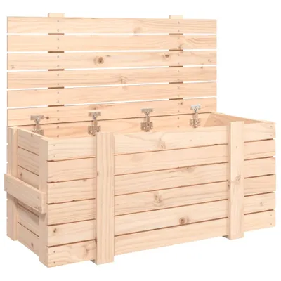 Immagine prodotto di Cassapanca 91x40,5x42 cm in legno massiccio di pino