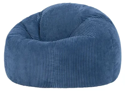 Produktbild von Icon Kingston Sitzsack Cord mit Füllung, Blau
