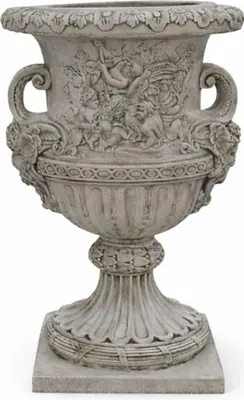 Produktbild von Casa Padrino Luxus Barock Blumentopf Antik Grau Ø 85 x H. 140 cm -  Italy