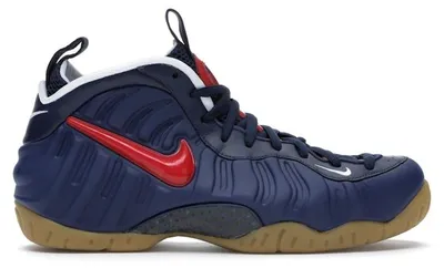 Produktbild von Nike Air Foamposite Pro Blue Void University Red - EU 40.5