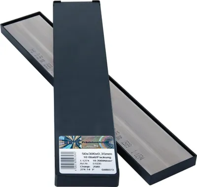 Obrázok produktu pre Kovové fólie 50x300x0,80 mm 10 listov/P H+S