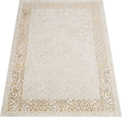Produktbild von Tapiso Teppich ARES klassisch beige Wohnzimmer Schlafzimmer 250 x 350 cm