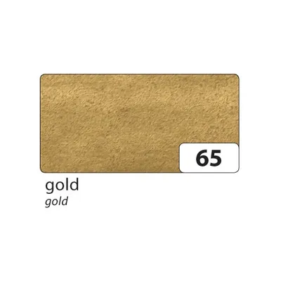 Image de papier de soie folia (L)500 x (H)700 mm 20 gsm or 5 feuilles