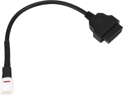 Produktbild von 4 Pin zu OBD2 Fehlercode-Leser Motorrad-Scanner-Diagnosekabel Fit für Yamaha