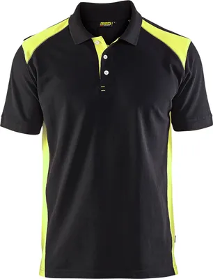 Produktbild von Blakläder® Polo Shirt 3324 1050 in div. Farben, Farbe:rot/schwarz, Größe:L