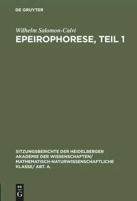 Produktbild von Epeirophorese, Teil 1