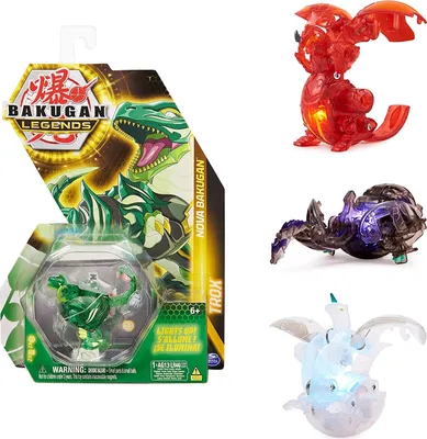 Produktbild von Bakugan 'Legends' 2023 Nova 1er Pack, Ball mit Leuchteffekt, unterschiedliche Varianten, für Kinder ab 6 Jahren, Wurfkreisel, 6 Jahr(e)