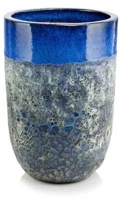 Produktbild von Polnix Keramik Blumentopf Kobaltblau frostsicher Ø35x50cm