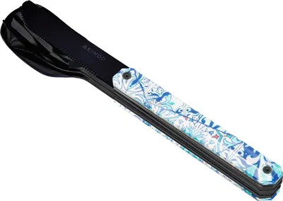 Image de Couverts fixes 12h34 noir poli taille unique bleu1 - Azulejos