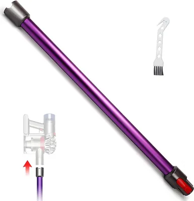 Produktbild von Schnellspannstab, kompatibel mit Dyson V15, V11, V10, V8, V7, Staubsauger-Verlängerungsstange, Verlängerungsrohr, 73 cm, Violett