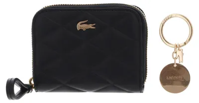 Immagine prodotto di LACOSTE portafoglio portachiavi Zip Coin Key Ring Box Noir nero