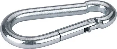 Produktbild von Karabinerhaken 4mm im Pack 6 Stück