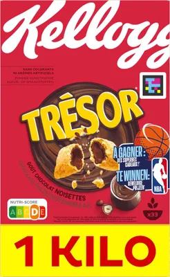 Obrázok produktu pre Kellogg's Tresor Choco Nut Crunchy Cereal Cushion Pack 1000g