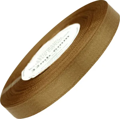 Image de Ruban satiné 12 mm - cuivre - 32 m