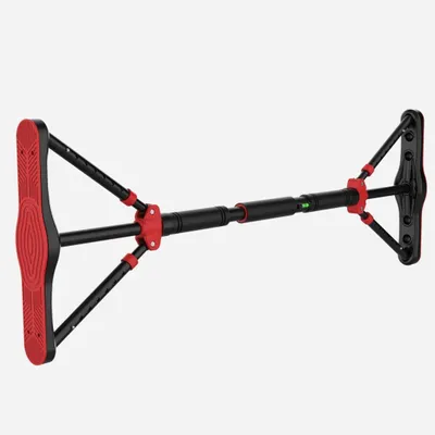 Produktbild von Klimmzugstange für Türrahmen - Türreck - Verstellbar - 400 kg Tragkraft - Heimtraining - Krafttraining - Weiß
