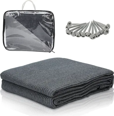 Immagine prodotto di Jiubiaz tappeto tenda 3 x 4 m tappeto tenda campeggio tappeto tenda pavimento tenda campeggio