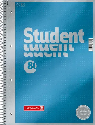 Immagine prodotto di BRUNNEN Collegeblock 1067147 DIN A4 punteggiato 90g 80Blatt