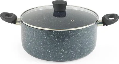 Produktbild von Famanu Suppenpfanne 28 cm mit Antihaftbeschichtung - Für Induktion und andere Kochfelder