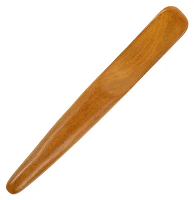 Produktbild von Holz Gua Sha Massagegerät für Gesicht, Nacken, Füße und Beine