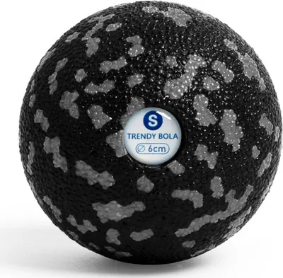 Image de TRENDY SPORT Bola balle de fascias noir/gris 6 cm