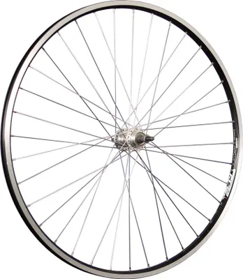Produktbild von 28 Zoll Hinterrad Ryde Zac19 Hohlkammerfelge Edelstahlspeichen Schraubnabe 5-9 schwarz