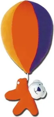 Produktbild von Trullala Spieluhr, Musikspieluhr Motiv: Ballon Bär, 25 cm, in rot