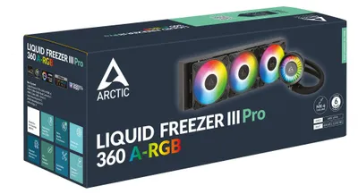 Productafbeelding van Arctic ACFRE00184A ARCTIC WAK Liquid Freezer Pro III 360 A-RGB (Black)