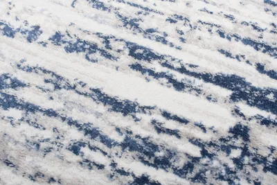 Produktbild von Tapiso Teppich SKY Modern Creme Blau Wohnzimmer 140 x 200 cm