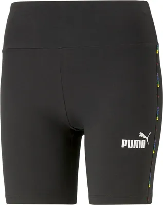 Produktbild von PUMA Power Love Is Love Tape 7" Radlerhose Damen 01 - puma black L