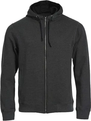 Immagine prodotto di Felpa con cappuccio Clique Classic Zip 021044 L Nero