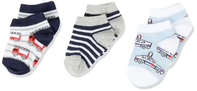 Produktbild von Koton Babyboy Socks Set 3 Pack Striped Multicolor Baumwolle Mix