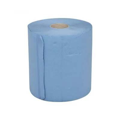 Produktbild von Euro -Reinigungspapier Arbeitsplatzrolle 26 cm x 190 m schwere 2 Schichten Papier (2 Rollen)