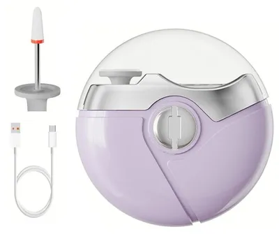 Produktbild von LED Elektrischer Nagelknipser 3-in-1, Polier, Entferner, 2 Stufen, leise & kompakt, Baby & Erwachsene